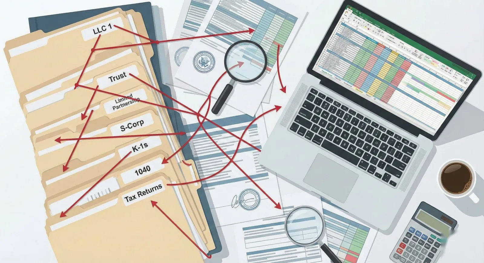 Your Borrower Owns 7 LLCs. Good Luck With That Spreadsheet.